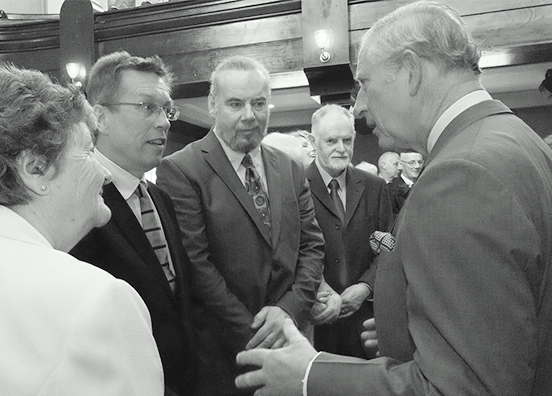 The Portico of Ards- Grand Opening by HRH Prince Charles_BW.jpg